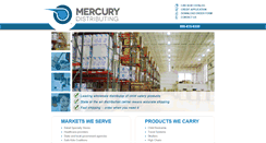 Desktop Screenshot of mercurydistributing.com